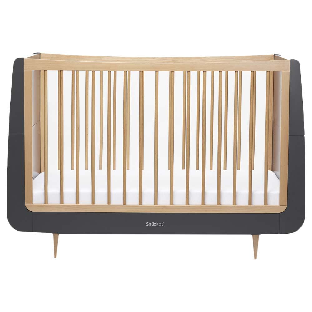 Wooden cot deals and bed