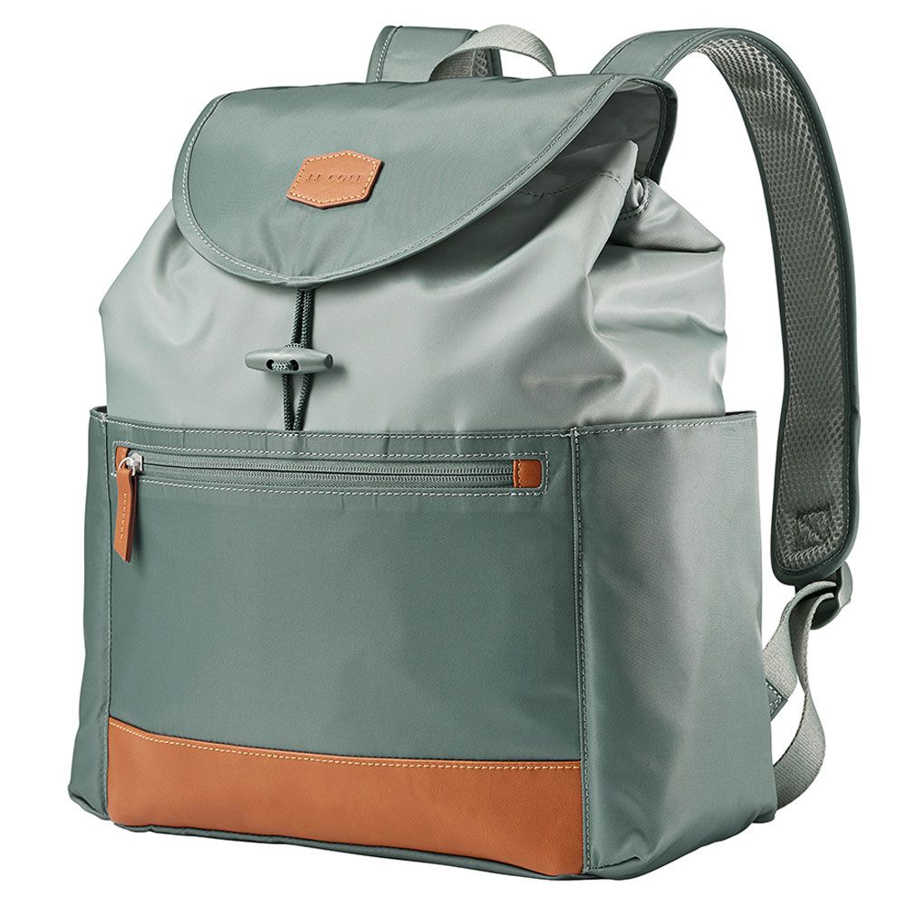 Green backpack sale diaper bag