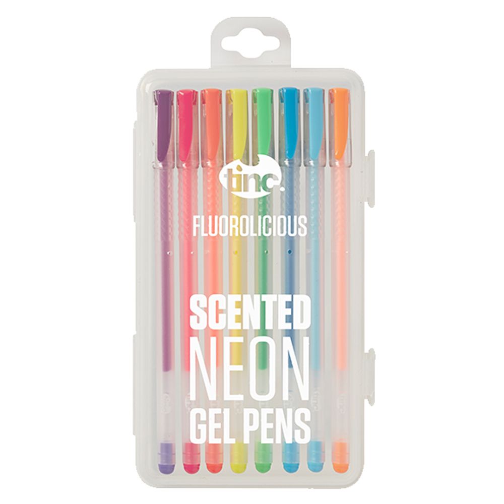 Neon Gel Pens, 6pcs.