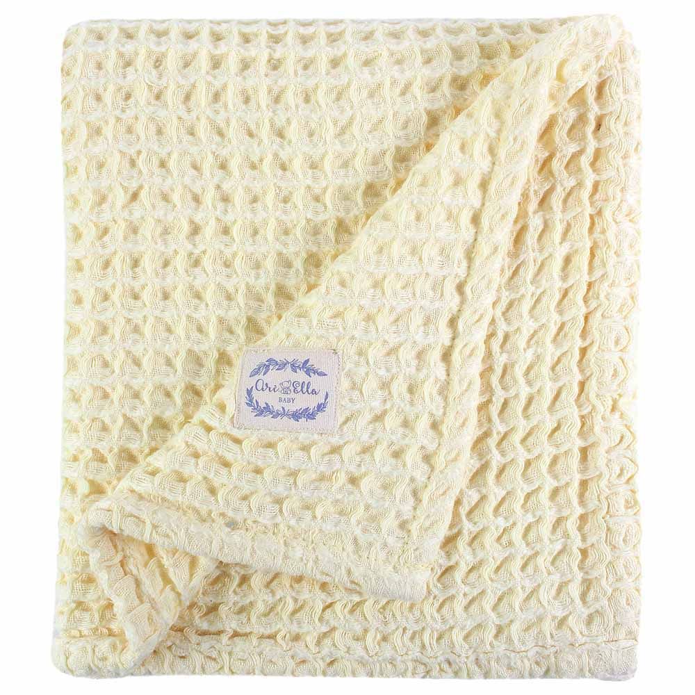 Yellow swaddle hot sale blanket