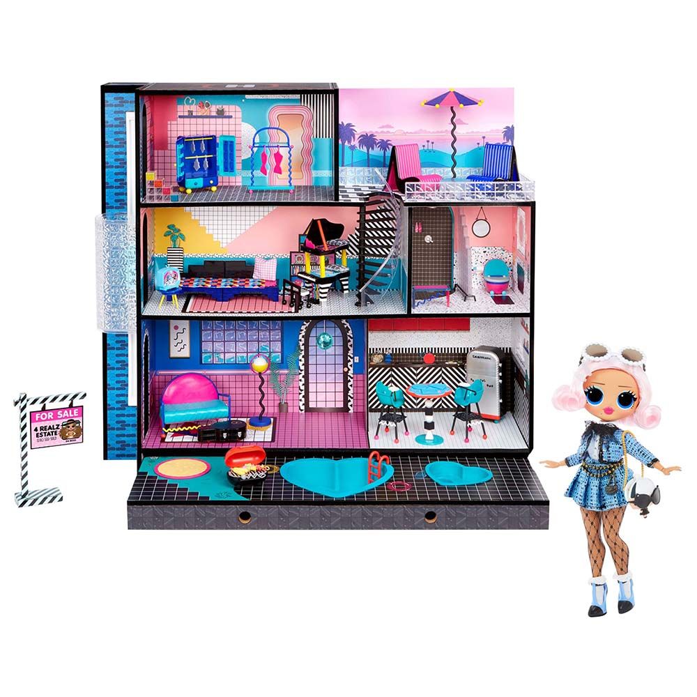 L.O.L. Surprise Wood Doll House With 85 Surprises Buy at Best