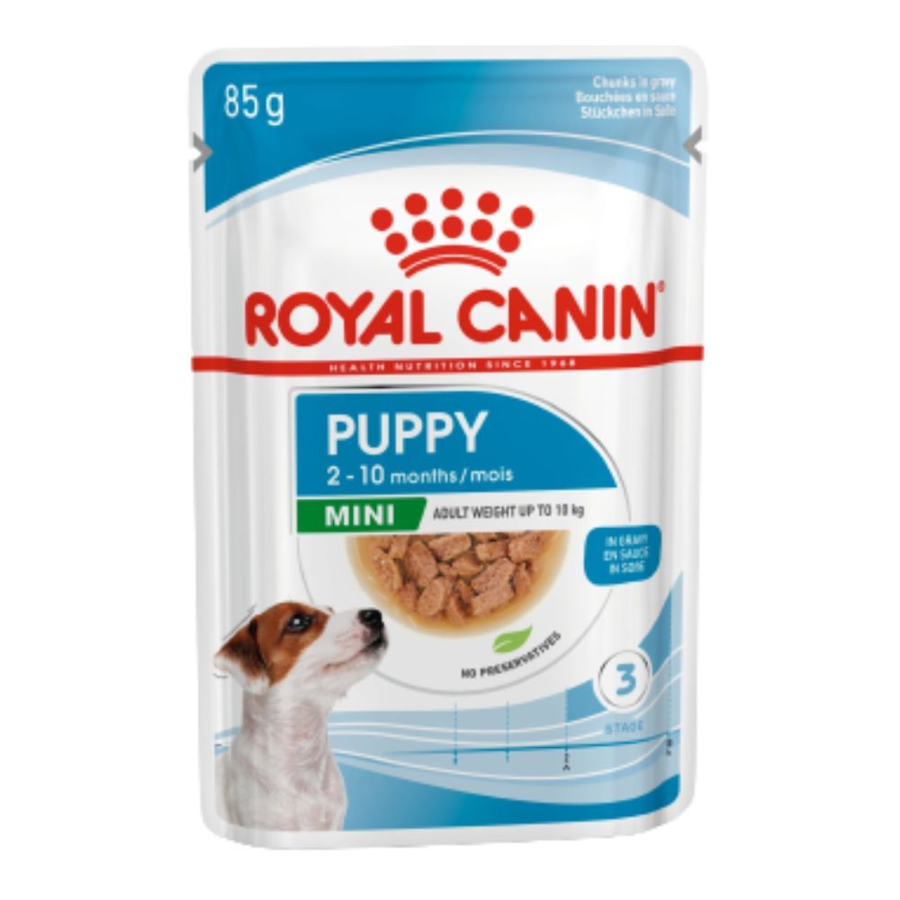 Puppy best sale moist food