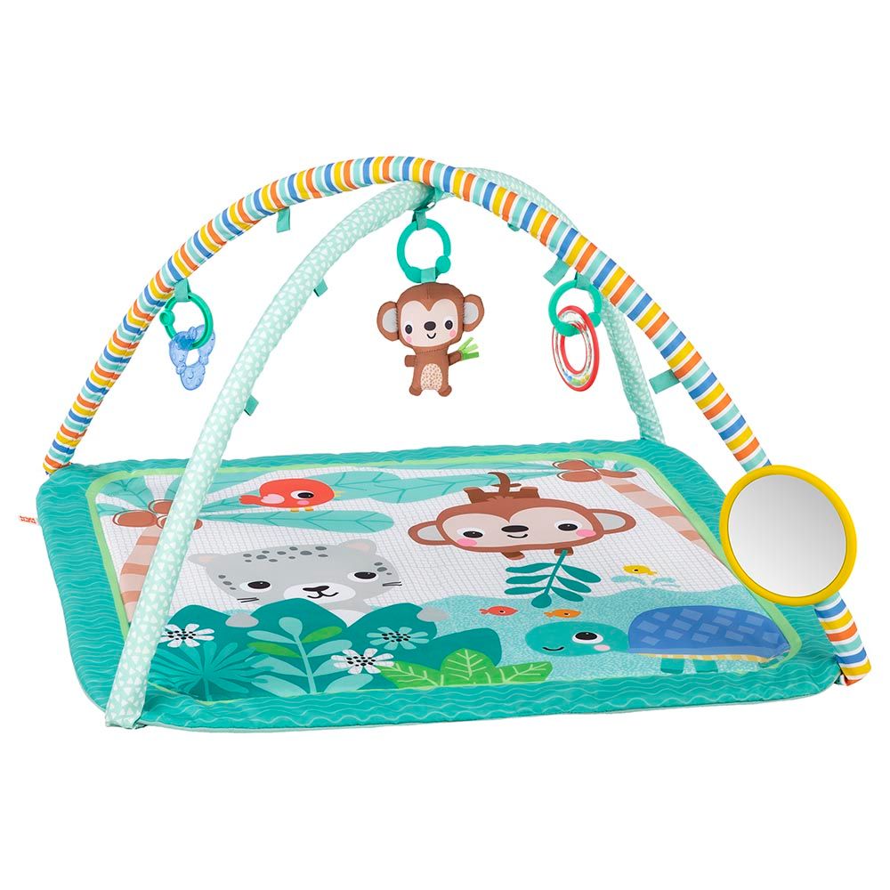 Bright starts zig store zag safari activity gym