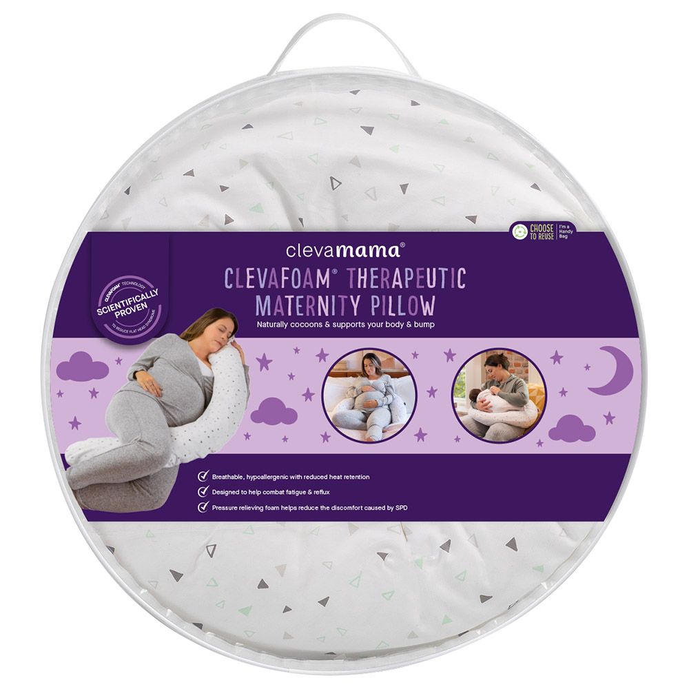 Clevamama supporting outlet infant pillow