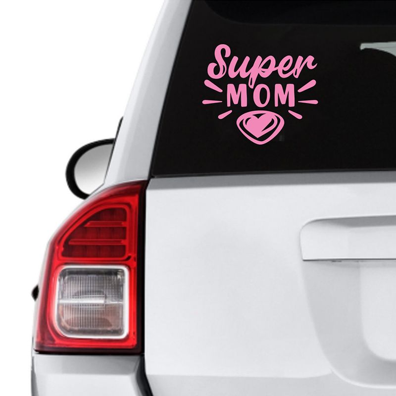 Mom life deals car decal