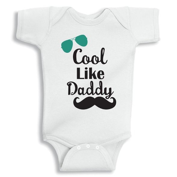 Daddy cheap baby onesie