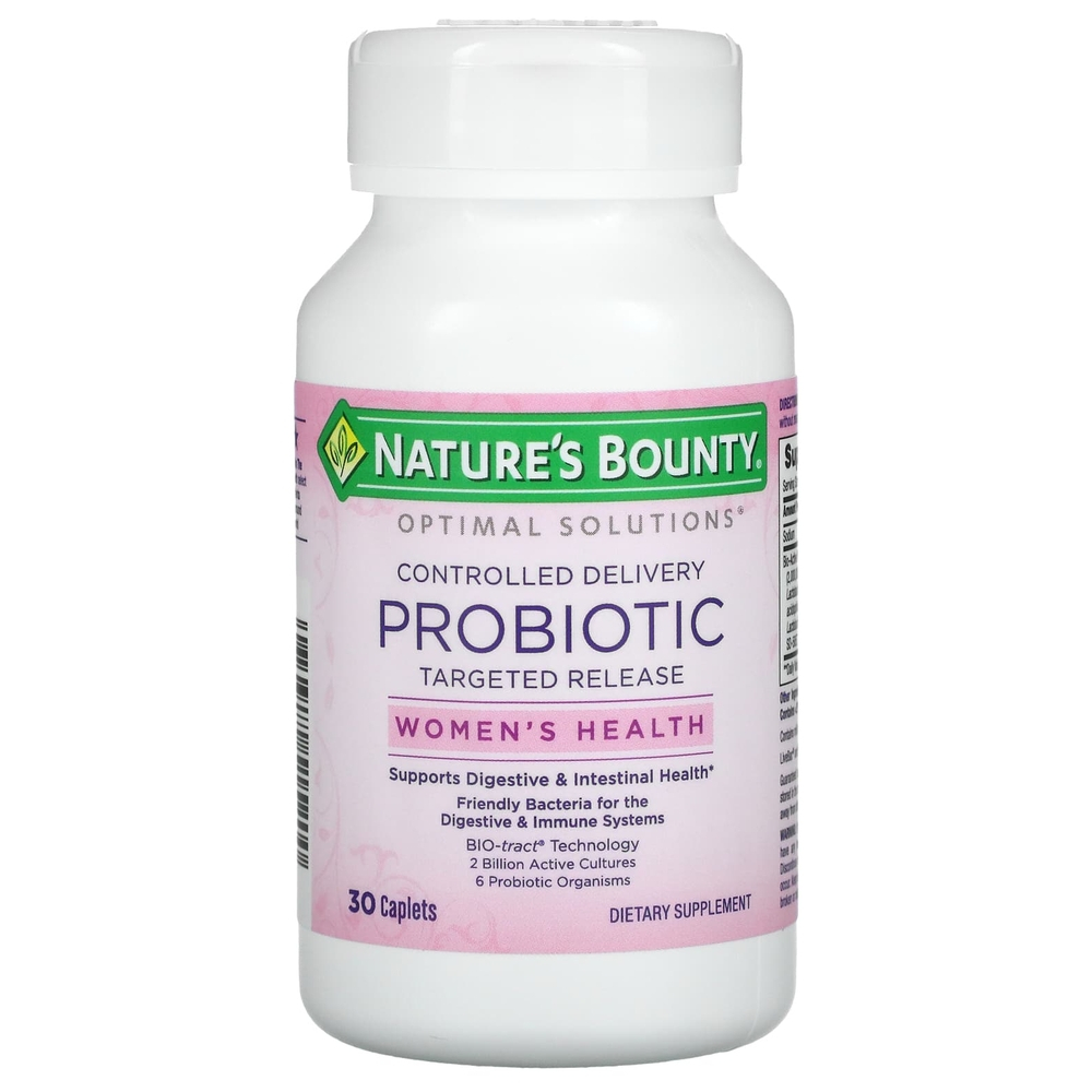 Nature's Bounty - Probiotic Caplets - 30's