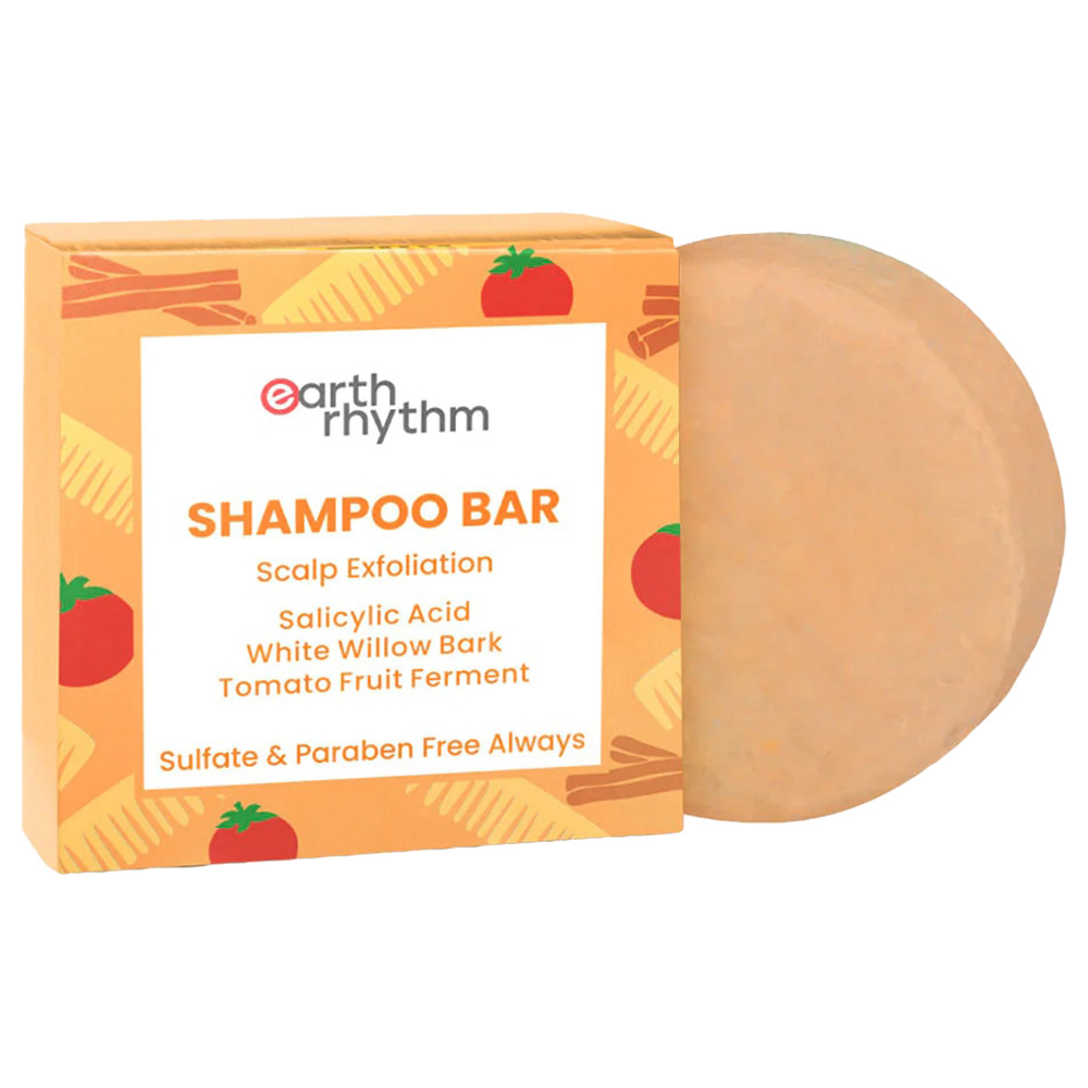 Earth Rhythm - Shampoo Bar - Salicylic Acid Willow Bark & Tomato - 80g