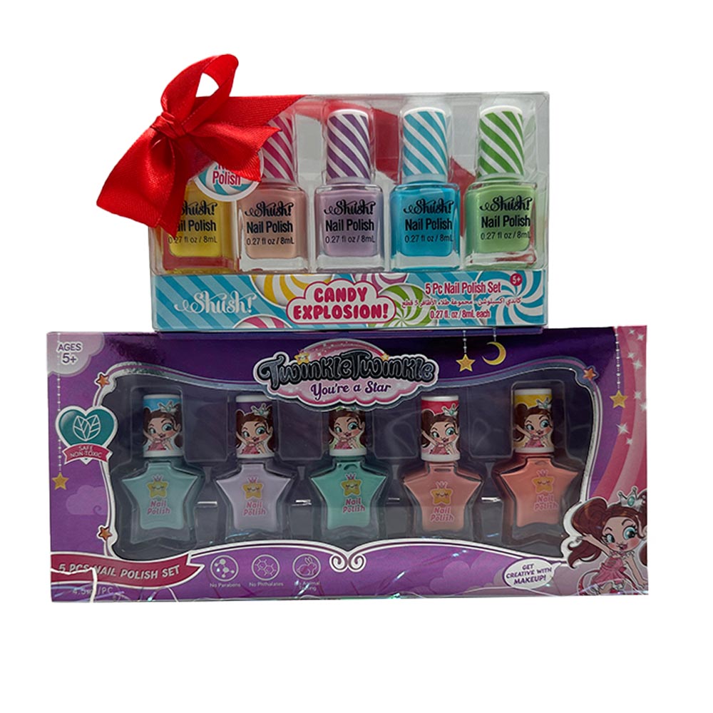 Barbie - Townley Girl Non-Toxic Peel-off Nail Polish Set, Toy and Gift for  Girls Ages 3+, 15 CT - Walmart.com