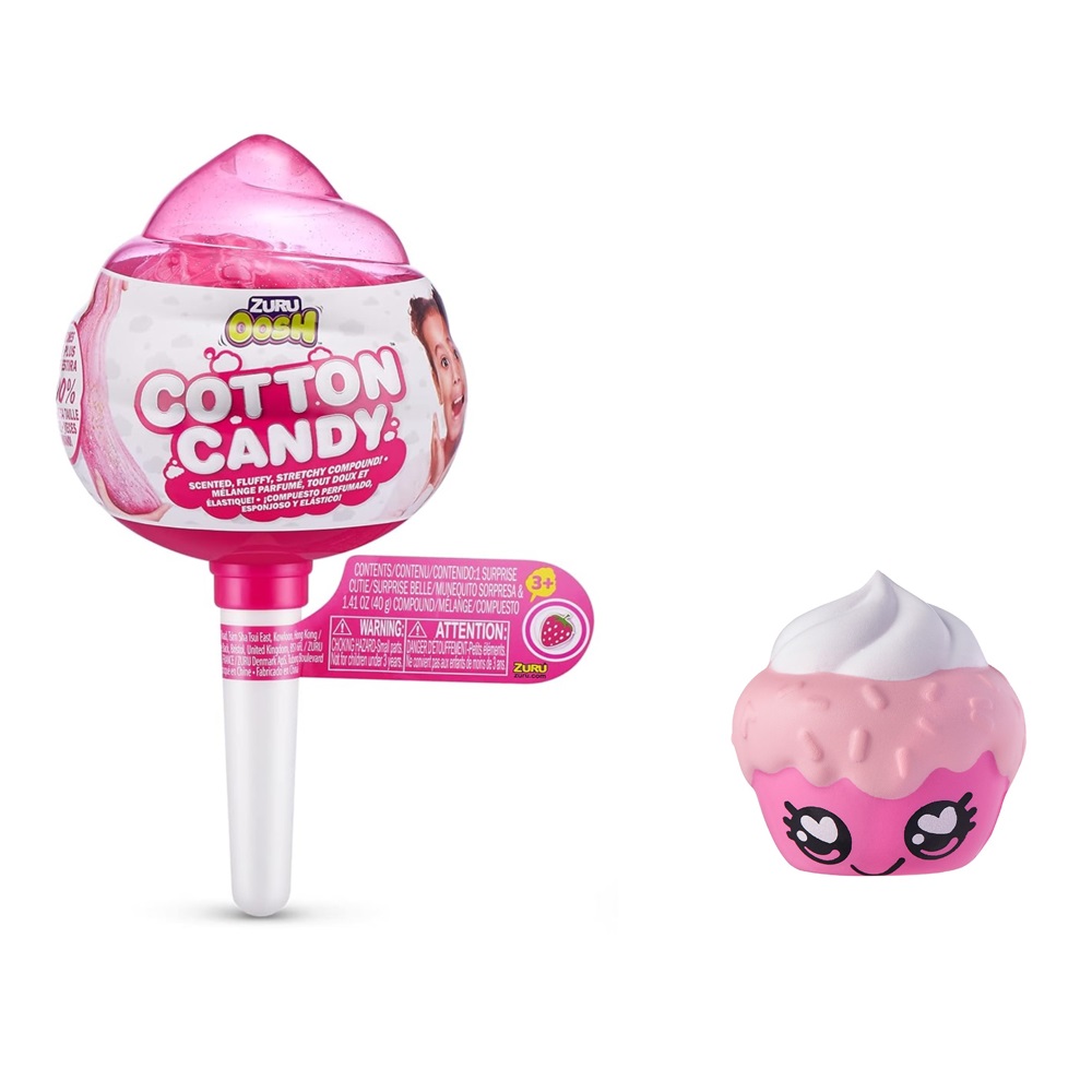 ZURU - OoSH Cotton Candy Cuties Sented, Fluffy Stretchy SLIME! Series 2 ...