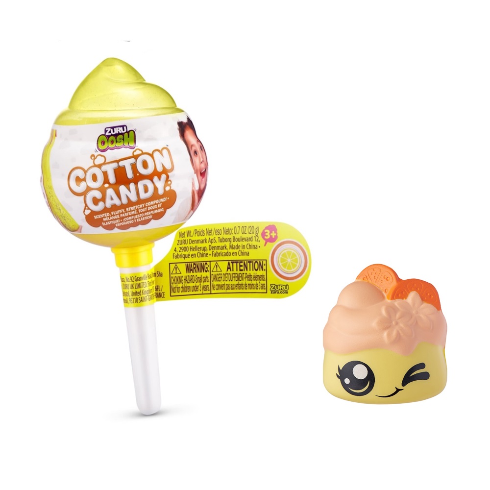 ZURU - OoSH Cotton Candy Cuties Sented, Fluffy Stretchy SLIME! Series 2 ...