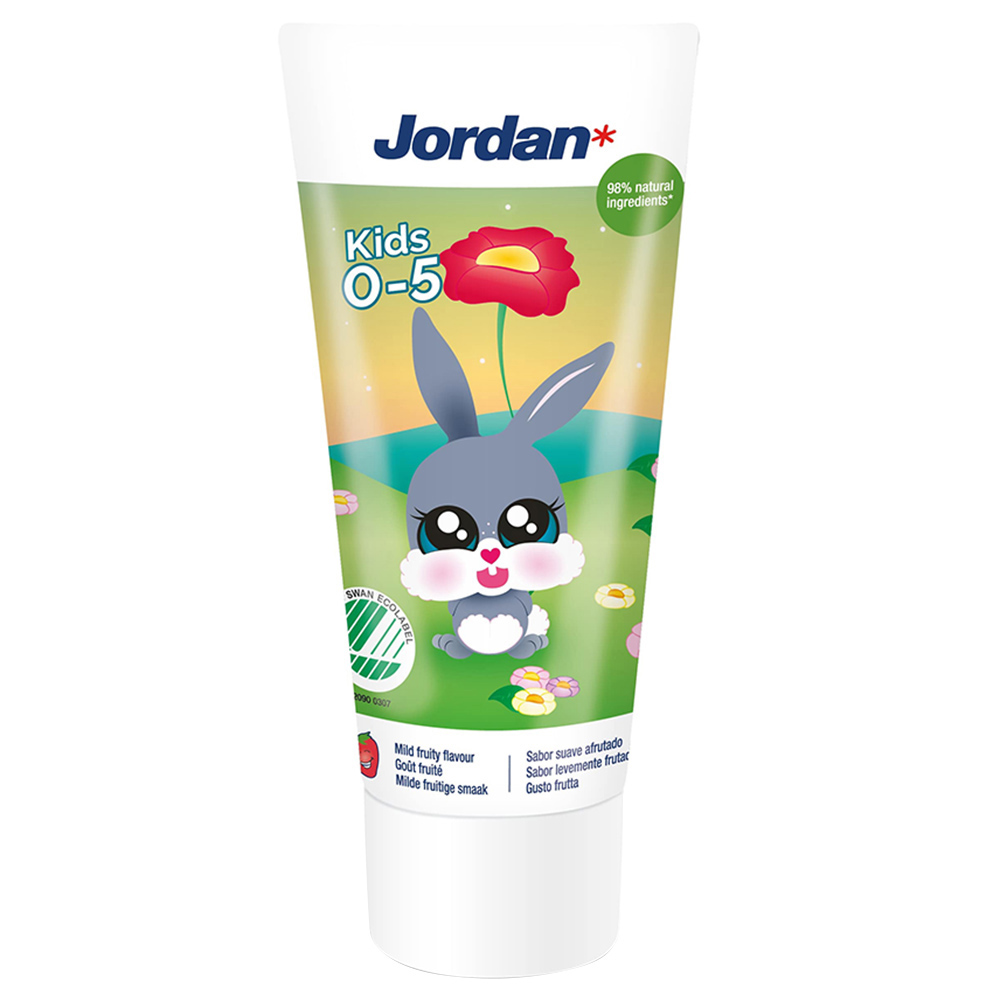 Jordan - Kids Toothpaste 50ml (0-5 Years) - Seal