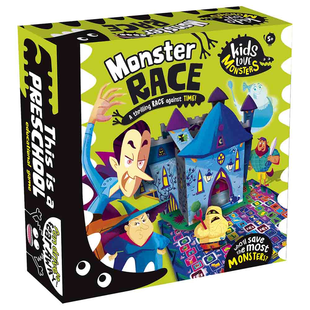 Kids Love Monsters - Monster Race Board Game | Buy at Best Price from  Mumzworld