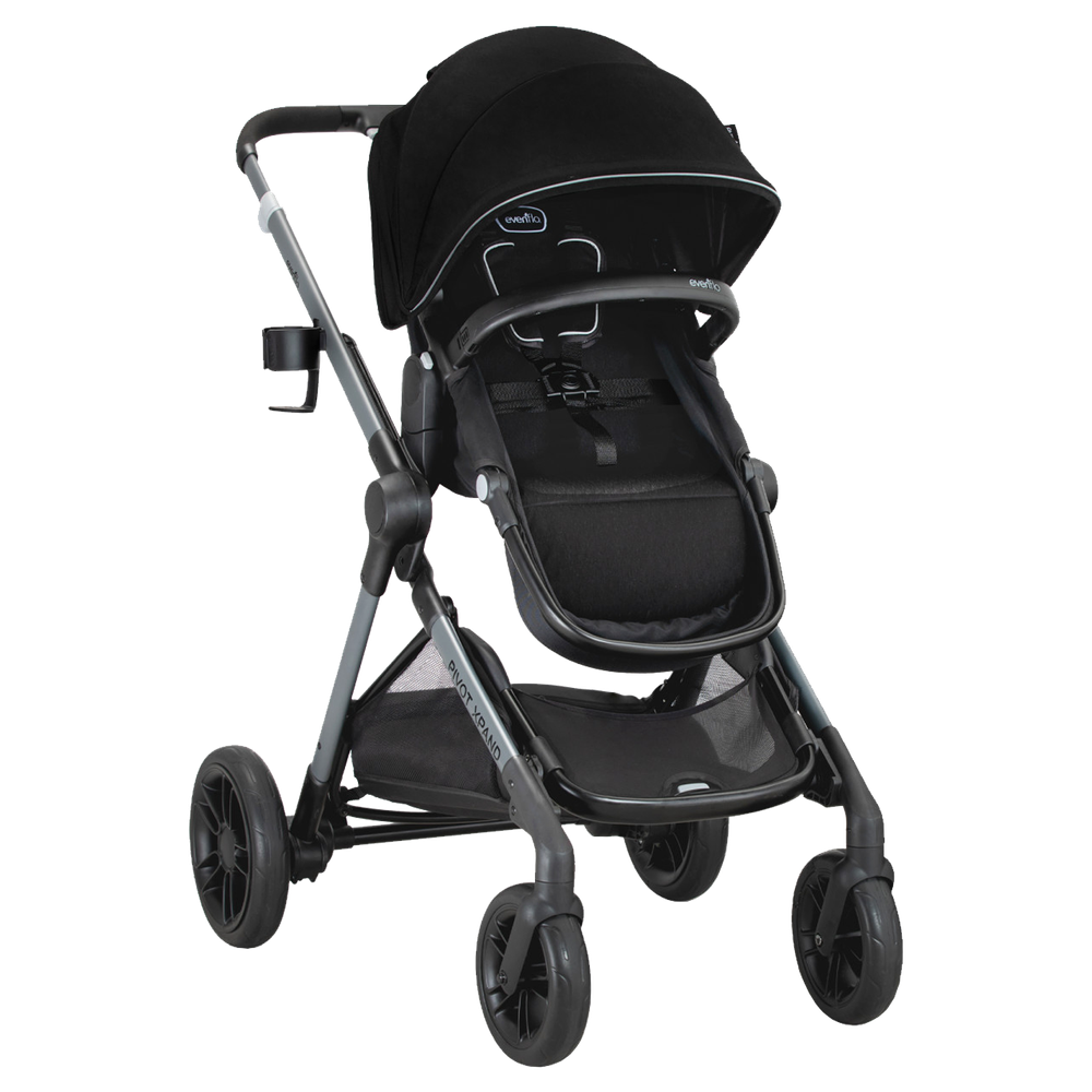Evenflo Pivot Xpand Modular Travel System With LiteMax Infant Car Seat