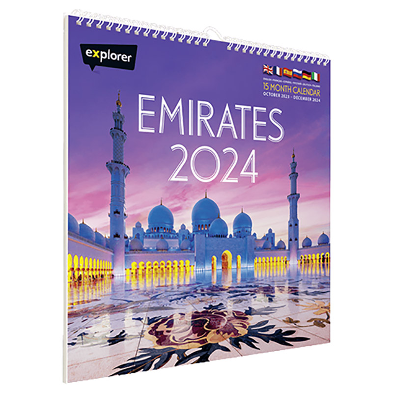 Explorer Publishing Emirates Calendar 2024   9781785961571 1 