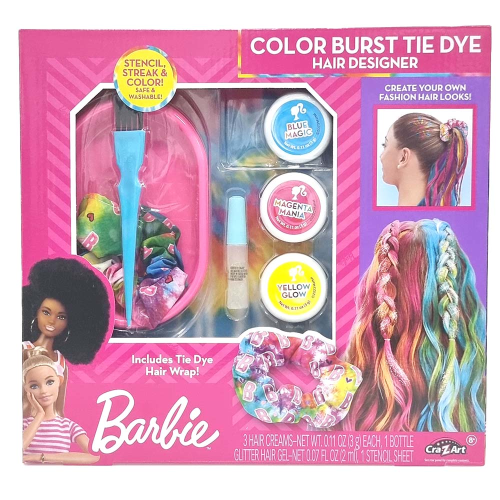 Barbie doll hair colour set hotsell