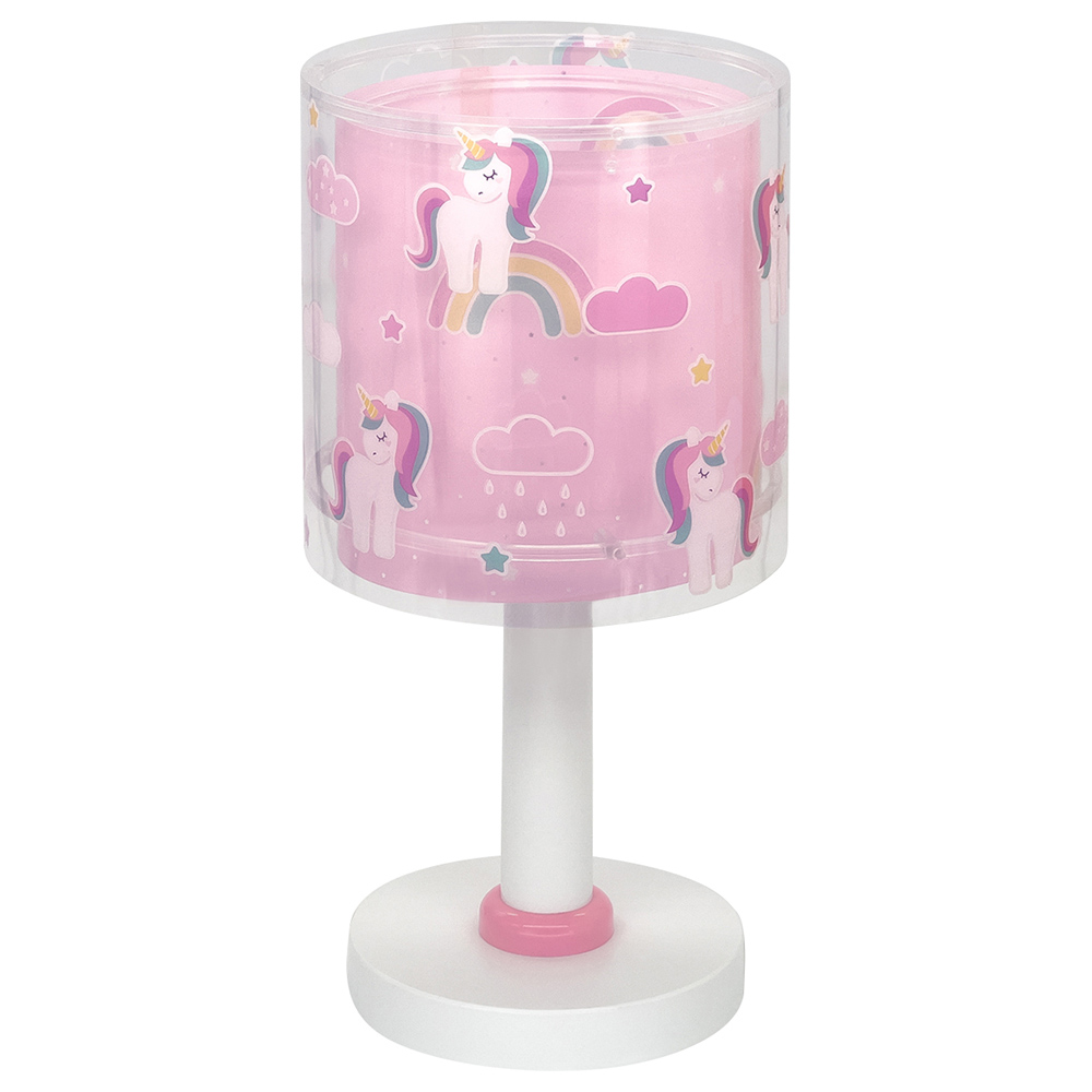 ChildrenLighting - Unicorns Table Lamp - Pink