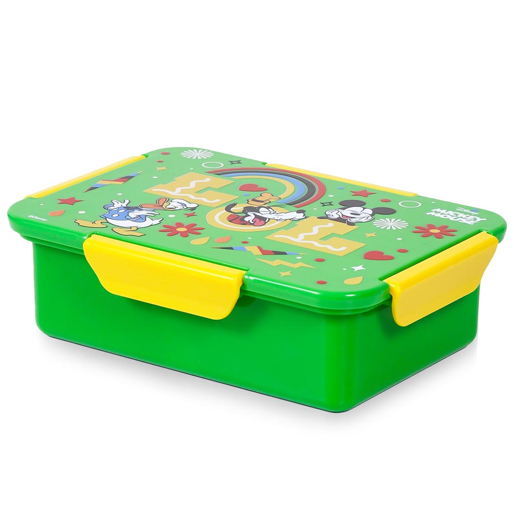 Disney Lunch Box Bento green dome type 560ml Mickey and friends L