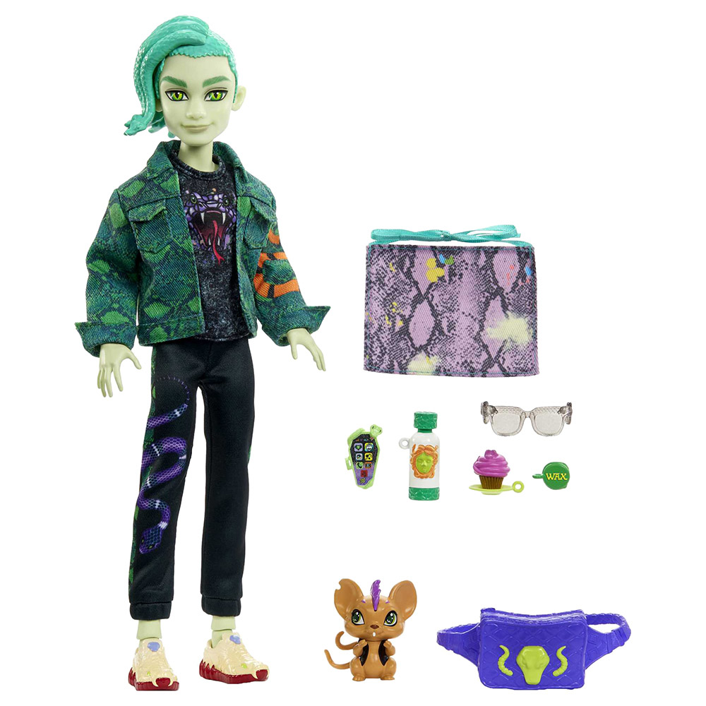 Rainbow High - Junior High Jade Hunter Doll W/ Accessories