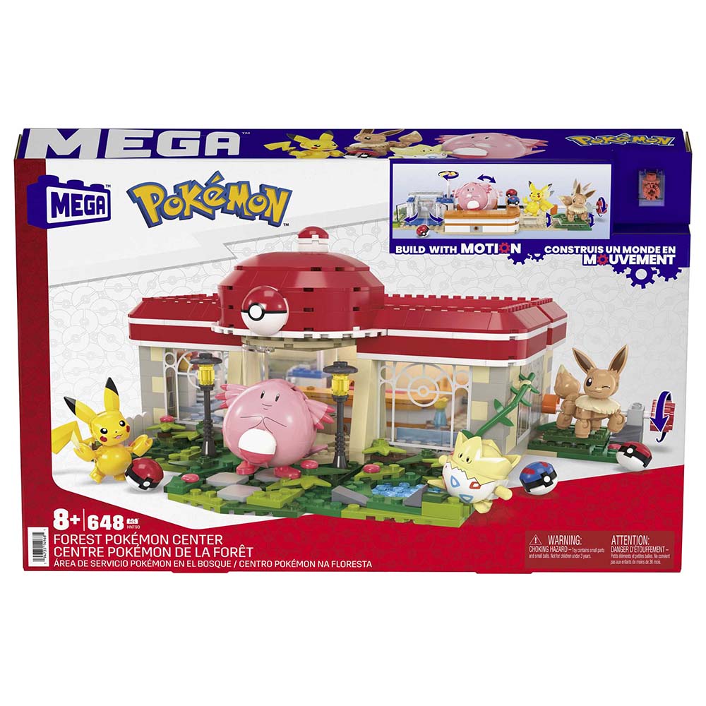 Mega Pokémon Adventure Builder Picnic Toy Building Set, Eevee and