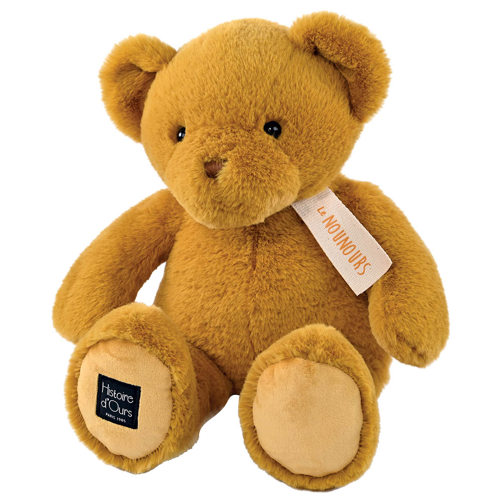 Histoire D Ours - Peluche ours vanille le nounours 28 cm