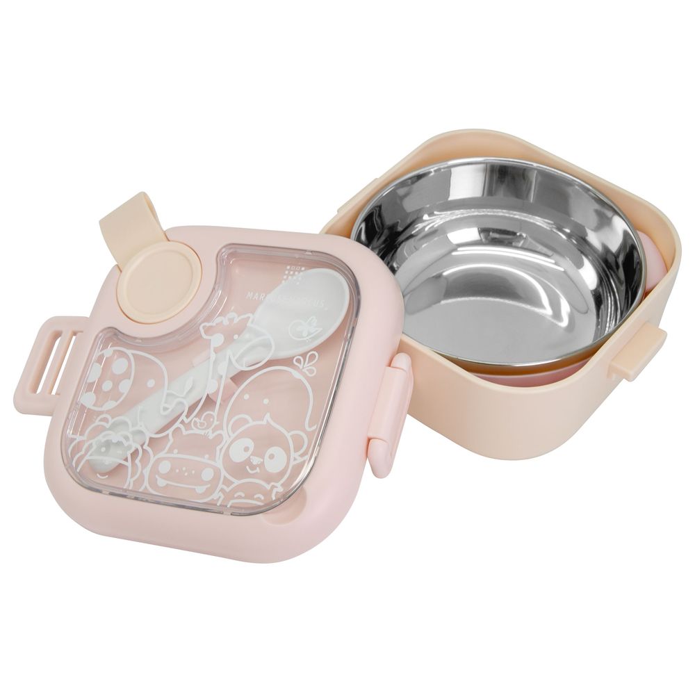 5pcs/Set Baby Feeding Set BPA Free Complete meal set Utensils Bib Pacifier  Spoon Bottle bowl set