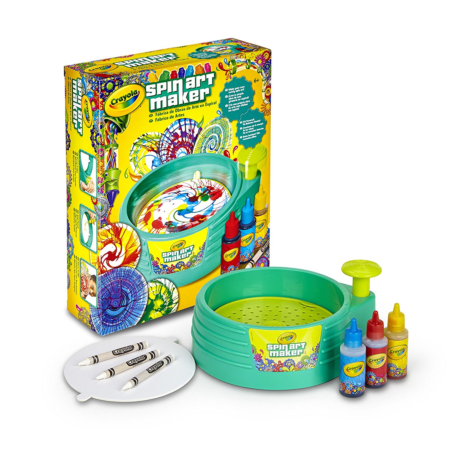 Crayola Spin Art Maker Buy At Best Price From Mumzworld   PS CY74 7084 