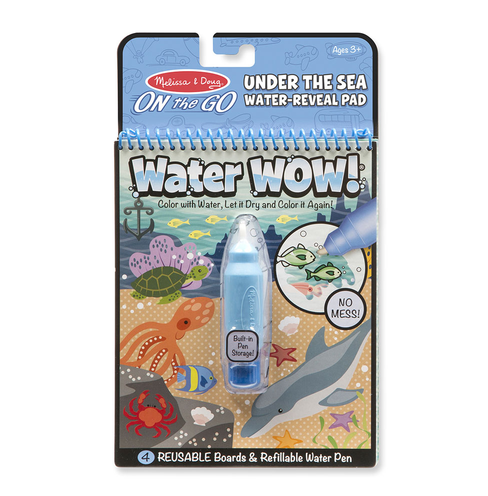 Melissa & Doug Water Wow! Under The Sea Water Reveal Pad