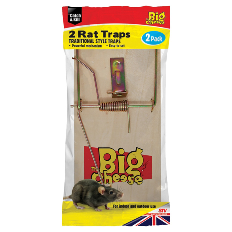 STV - Wooden Rat Trap - 2pcs