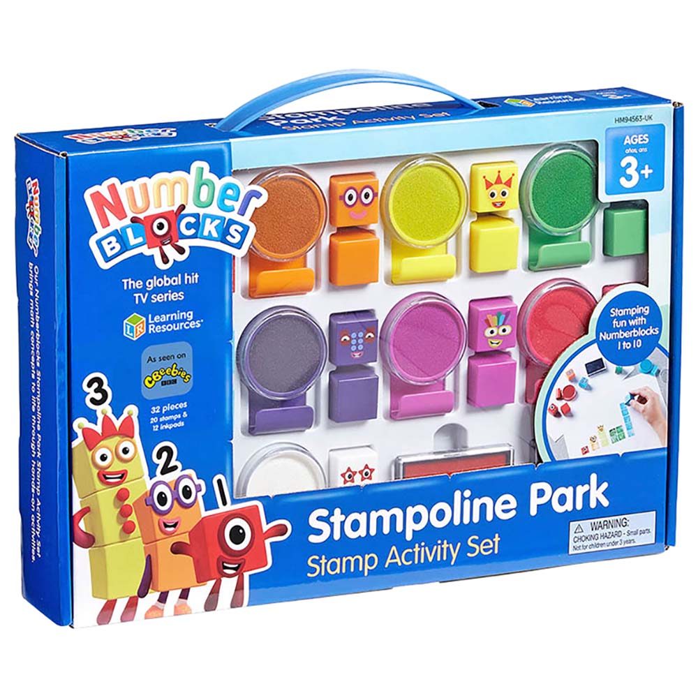 Learning Resources - Numberblocks Stamp Activity Set - 32pcs