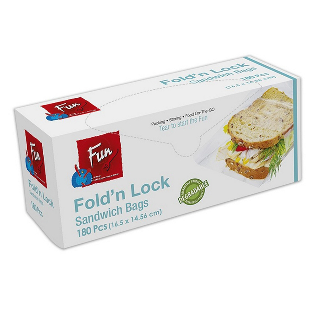 Fold 'N Close and Food & Bread Storage Bags