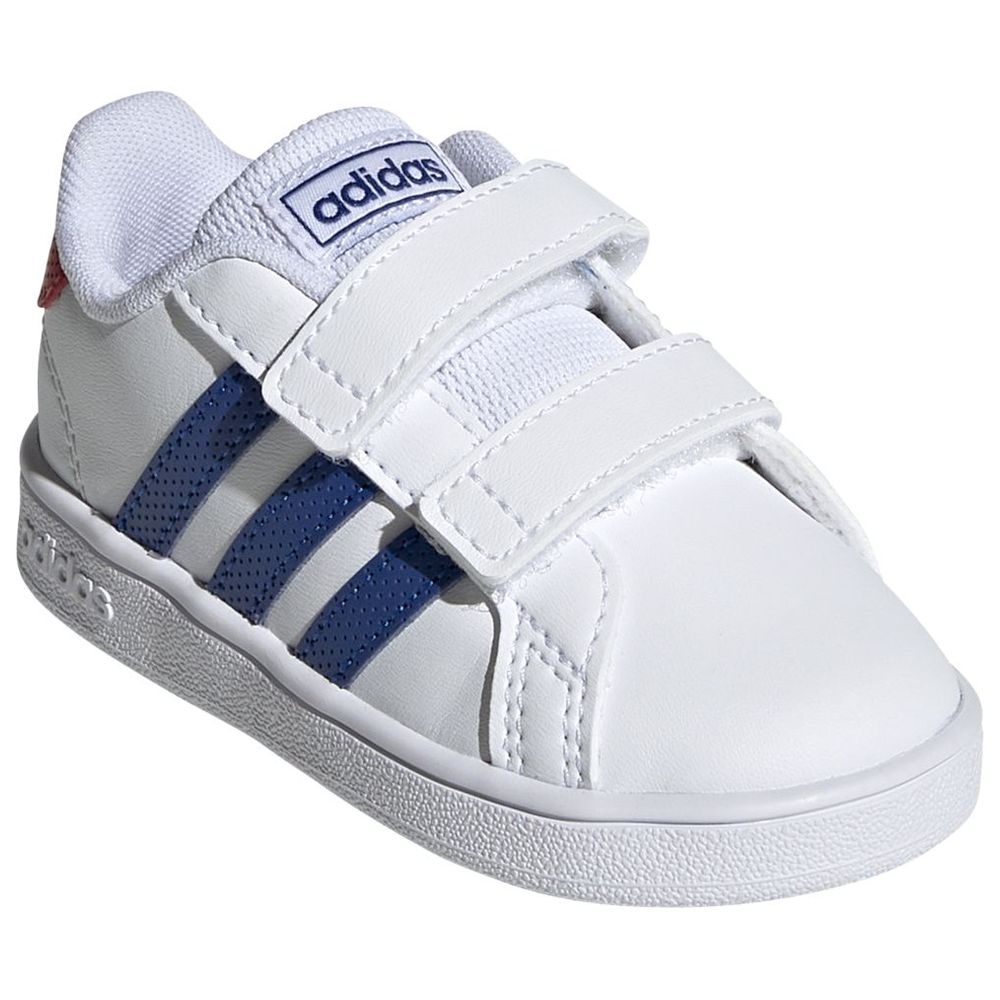 Adidas - Grand Court hook-and-loop Shoes - White