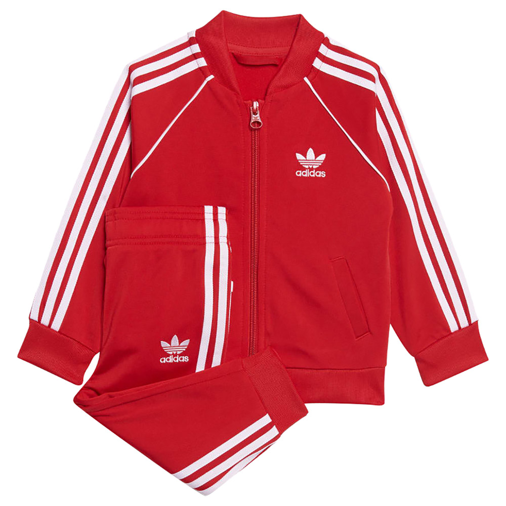 Adidas - 2Pc-Set - Kids Tracksuit - Red