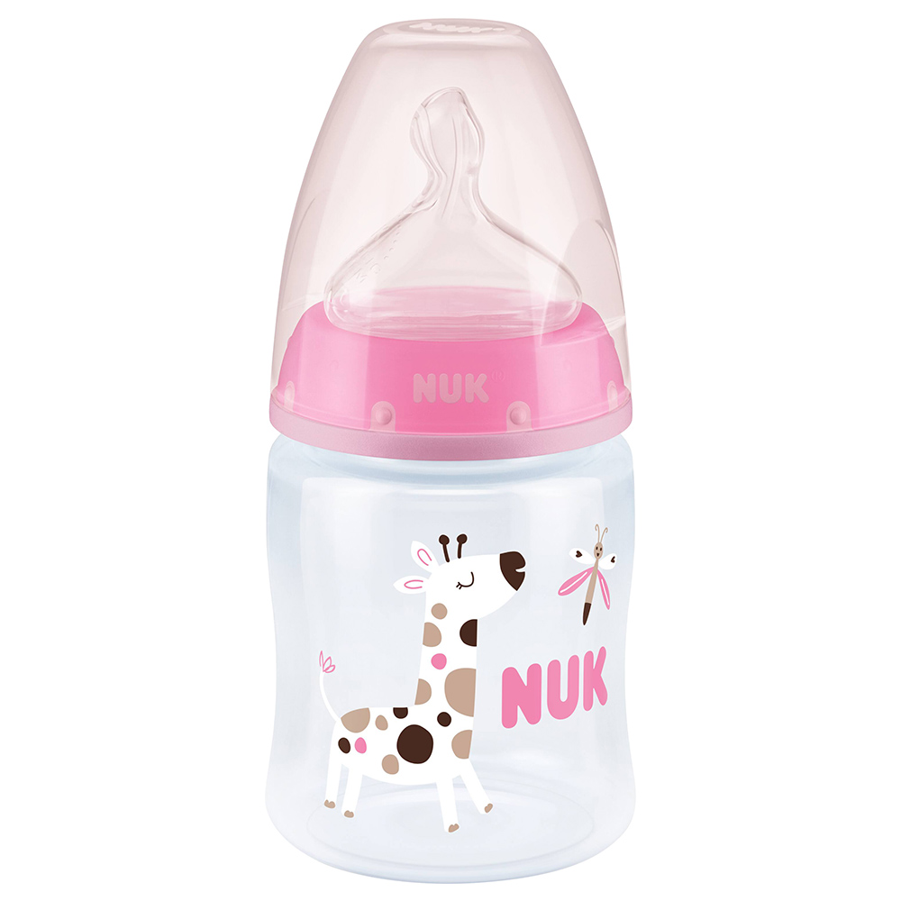 Initial Water Bottle - Pink, E