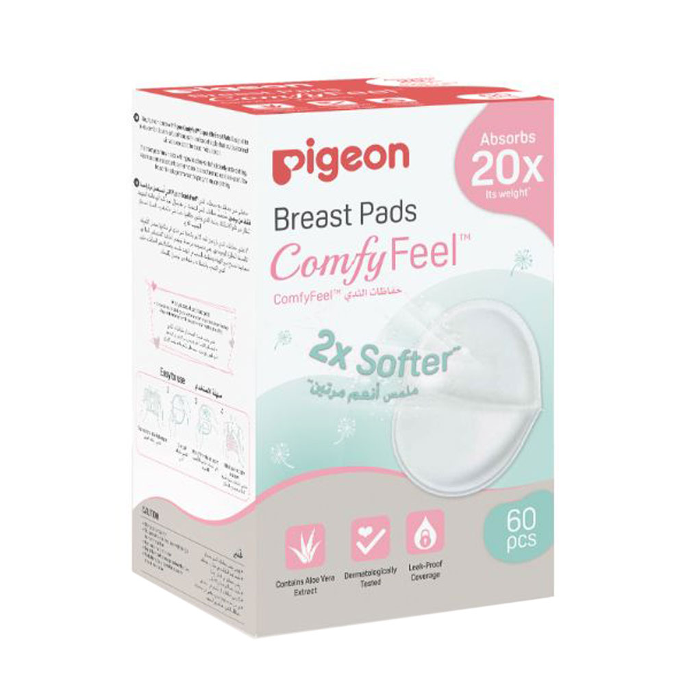 Pigeon Breast Milk Pads Honeycomb Quick Absorbency Breathable Layer Leak  Proof