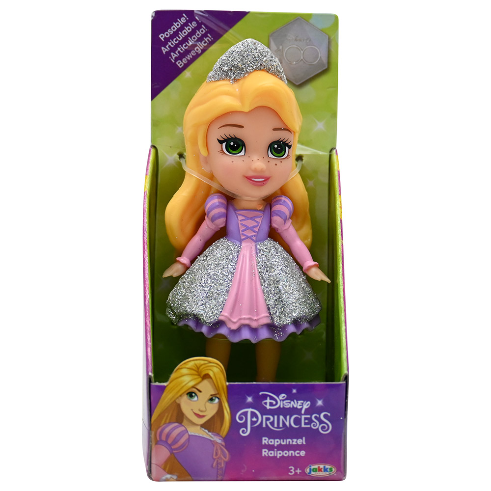 Disney - Mini Princess Doll - Rapunzel - 3-Inch