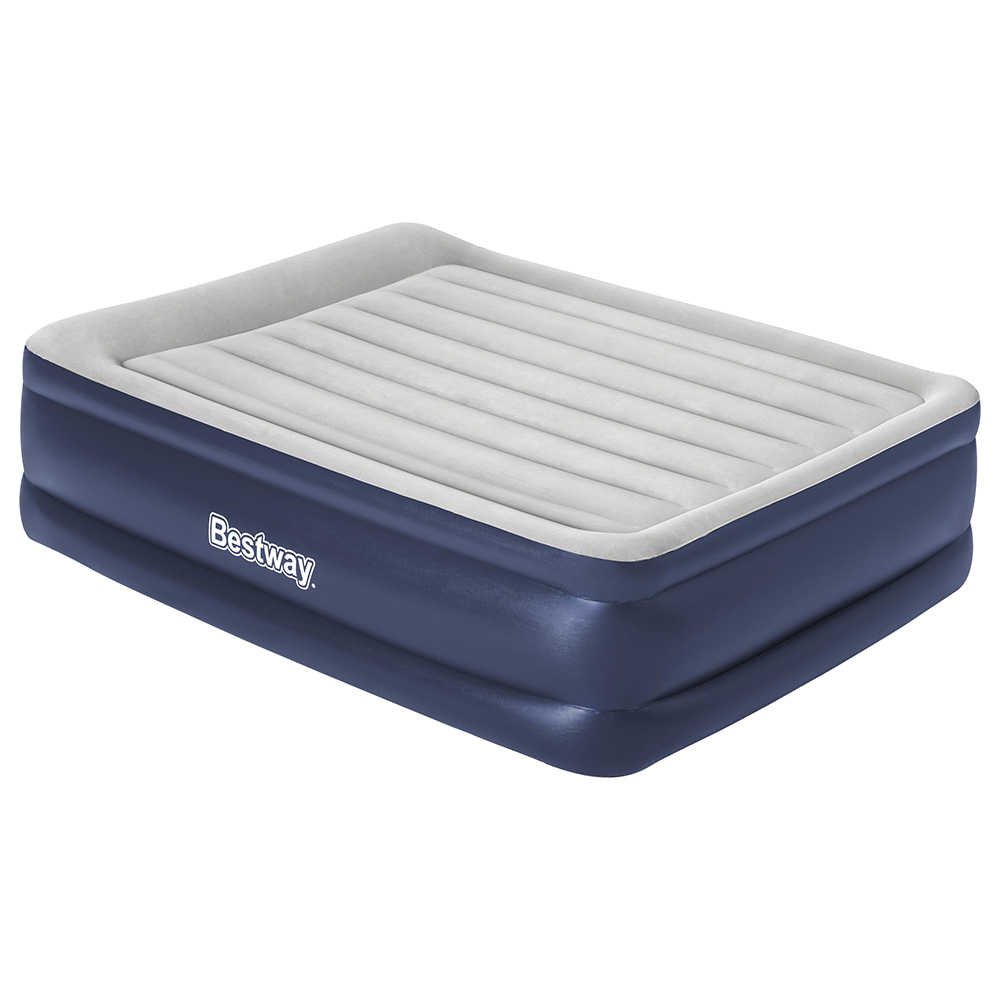 Bestway - Queen B.I Airbed W/ AC Pump 203x152x56cm