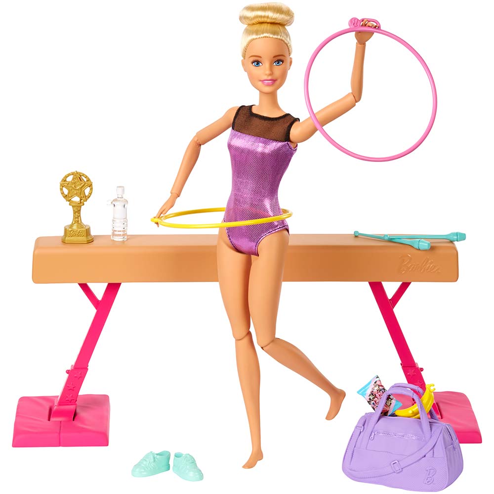 Barbie gymnastic hotsell