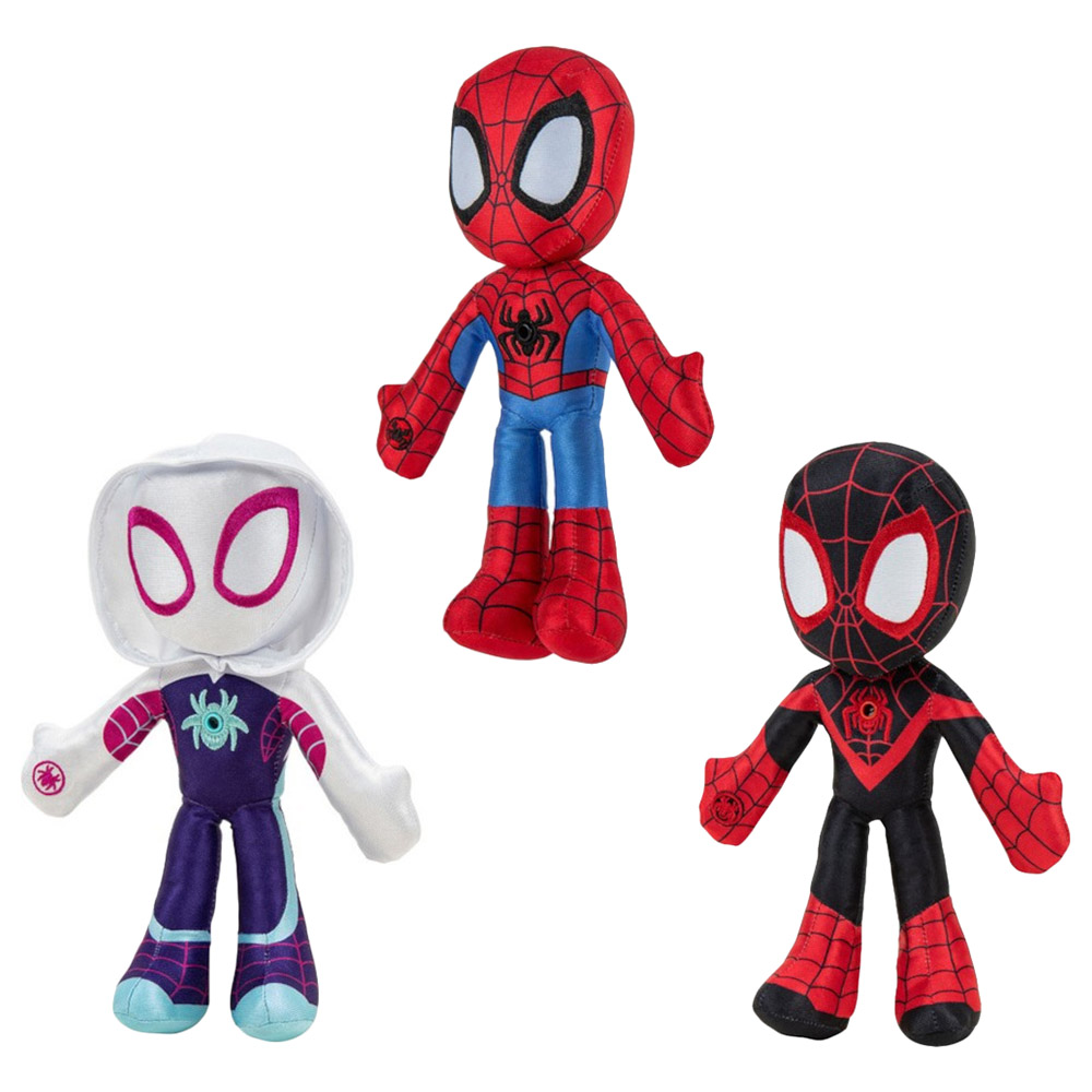 Marvel's Spidey and His Amazing Friends 20cm Little Plush Ghost-Spider