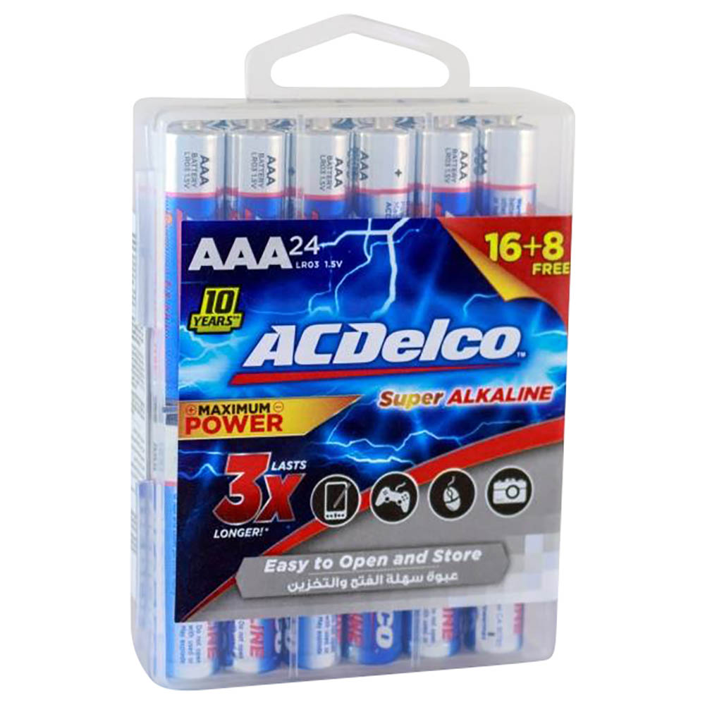 ACDelco Alkaline AAA Batteries (100-Pack) in the AAA Batteries department  at