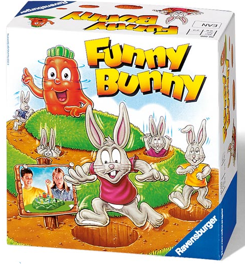 Ravensburger - Funny Bunny Board Game 