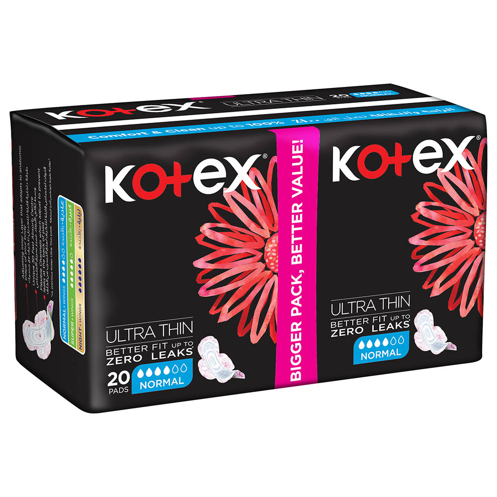 Kotex Disposable Ultra Thin Overnight Period Underwear, Medium