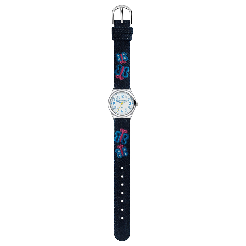 Jacques Farel Kids Butterfly HCC04A Watch - Embroidery