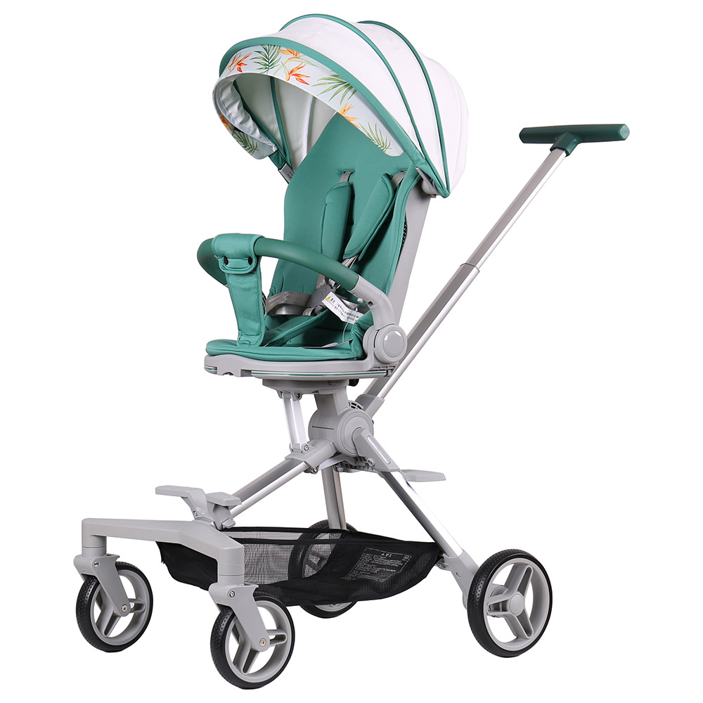 Luqu Convenience One Hand Fold Lightweight Stroller Green