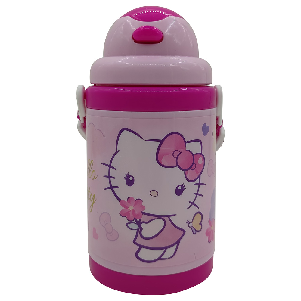 Hello Kitty Strap Water Bottle