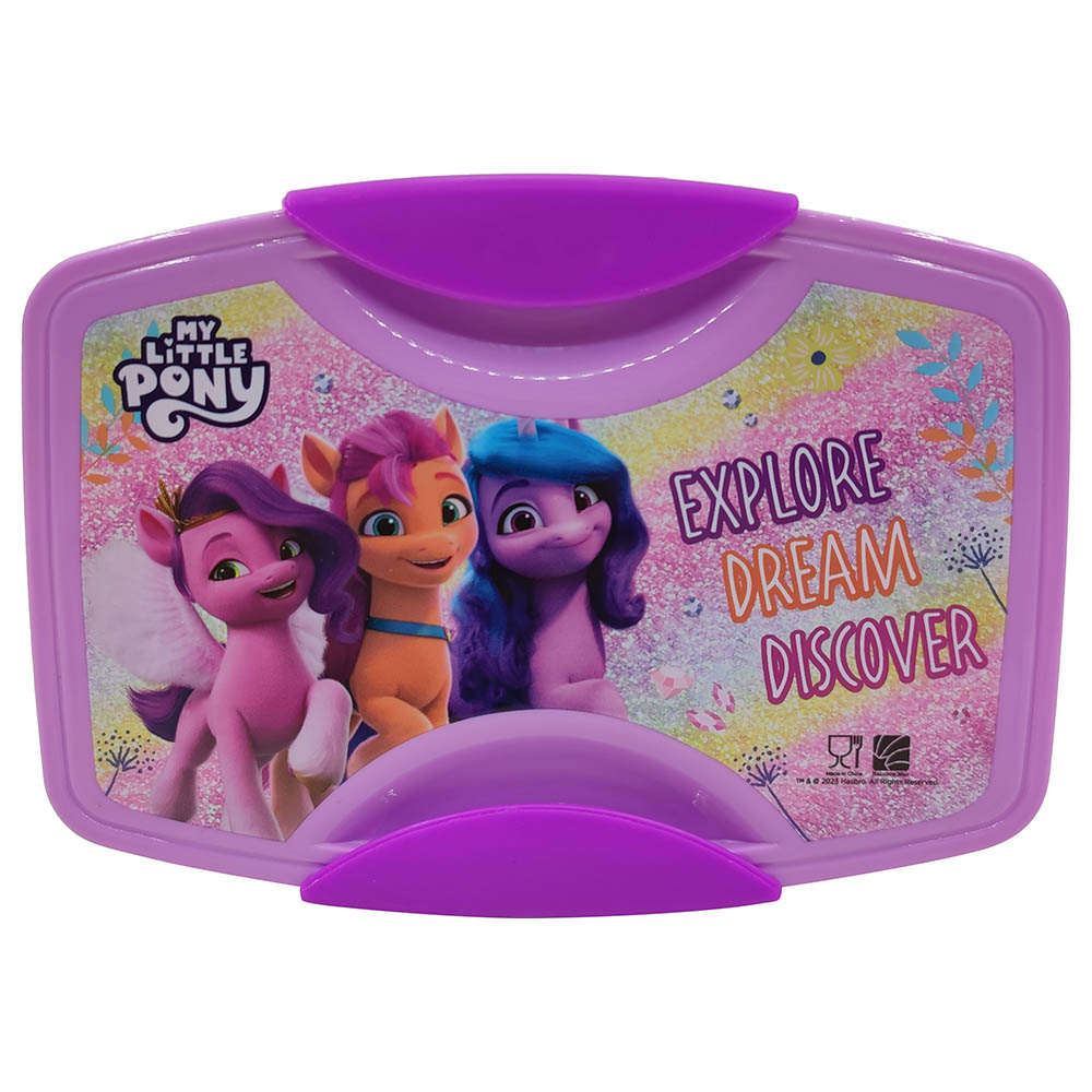 My Little Pony - Pp Lunch Box W/ Fork & Spoon