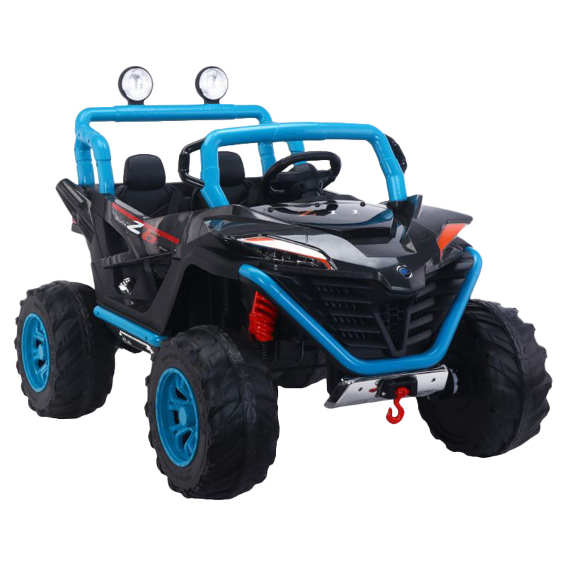 Jeep - 12V Electric Buggy Ride On Car - Light Blue