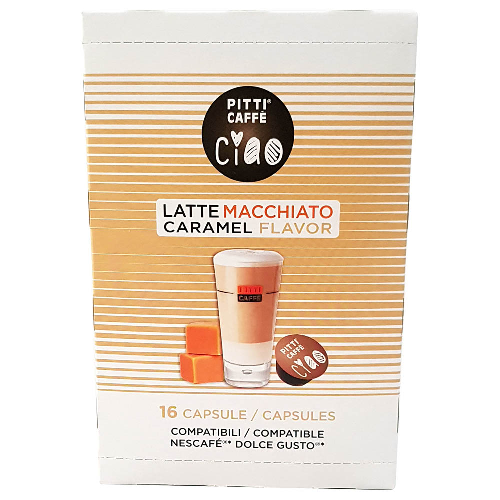 Pitti Caffe - Latte Macchiato Caramel Dolce Gusto 192g