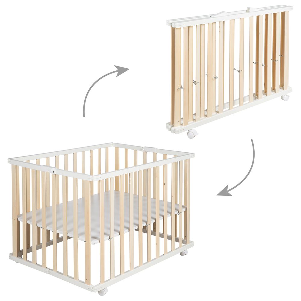 Folding playpen hot sale