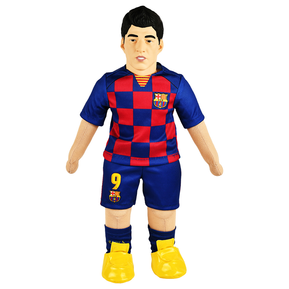 Luis suarez toy figurine collectible fc barcelona soccer 45 cm 17.7 in  football